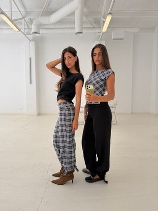 My go to plaid pants