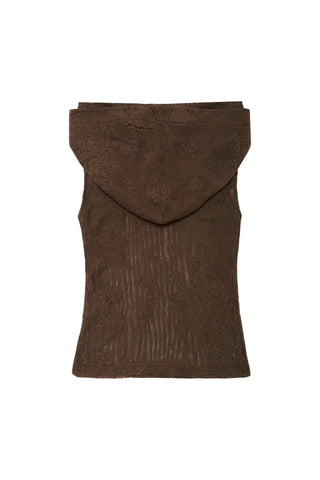 “Eyes off my B” brown top