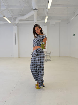 My go to plaid pants