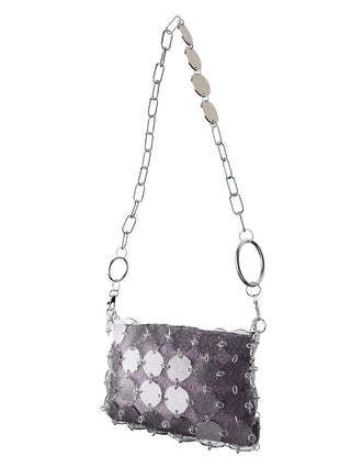 CH Methacrylate+ glitter inner bag + combined metal chain