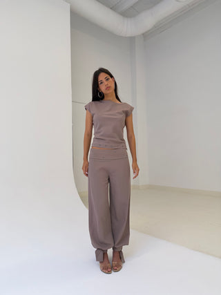 My go to taupe pants