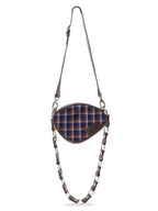 Bolso con ambas (cadena lisa + de círculos)