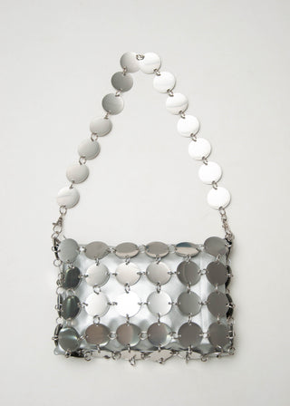 CH Steel + Silver inner bag + Silver chain